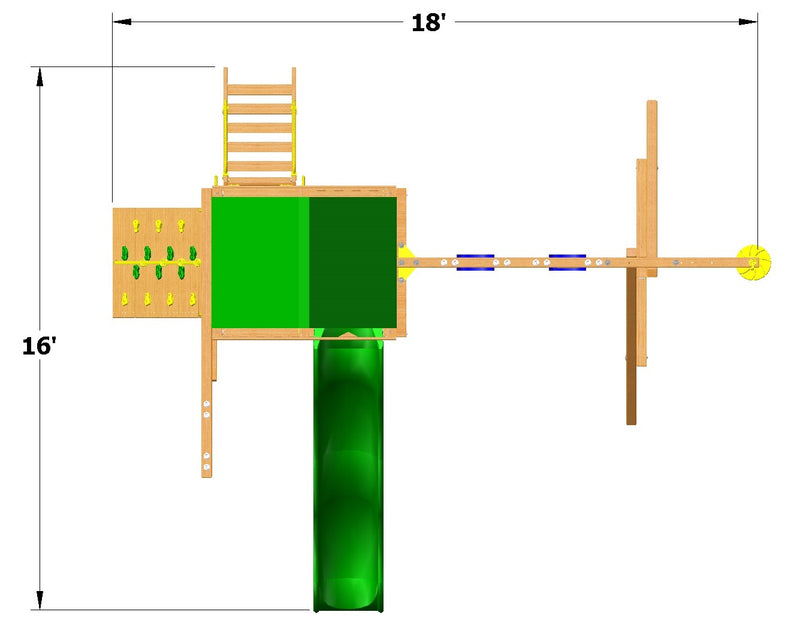 Original Fort Combo 2 with Accessory Arm