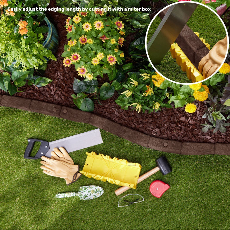 Cobblestone SmartLoc Rubber Border