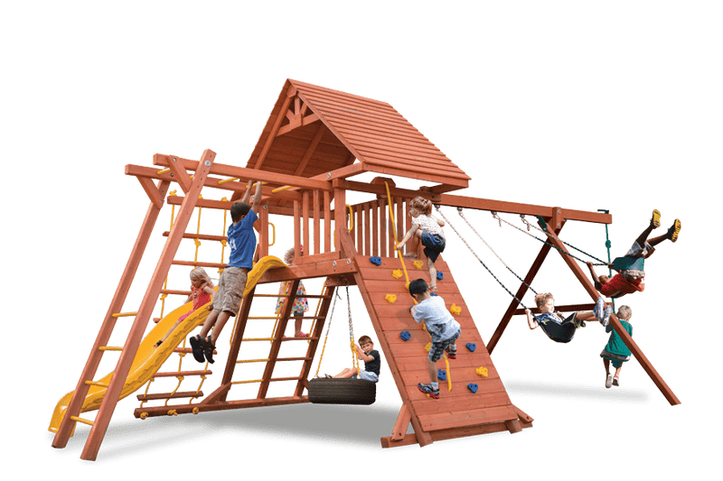 Original Playcenter Combo 3 with Wood Roof