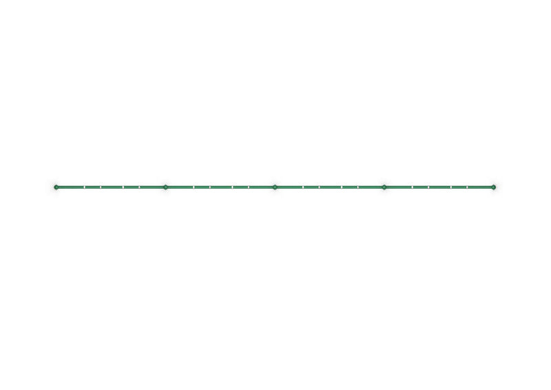 5′ Single Post Swing – 8ft 4 bay