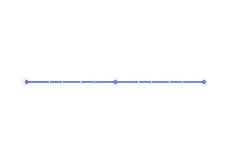 5′ Single Post Swing – 8ft 2 bay