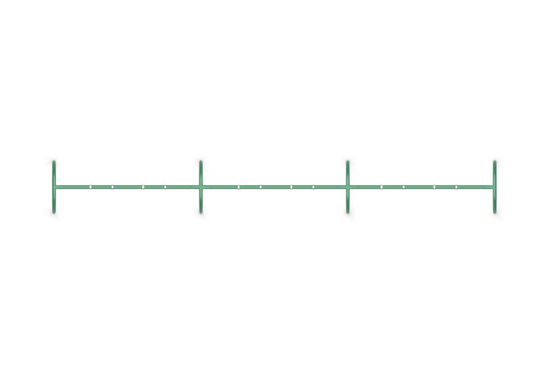 5′ Arch Post Swing – (3) Triple-Bay