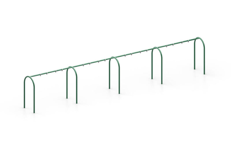 5′ Arch Post Swing – (4) Quad-Bay