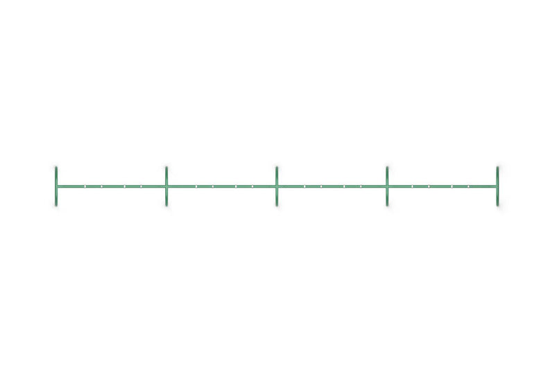 5′ Arch Post Swing – (4) Quad-Bay