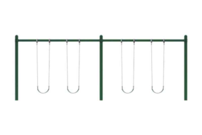 5 Inch Single Post Swing Frame