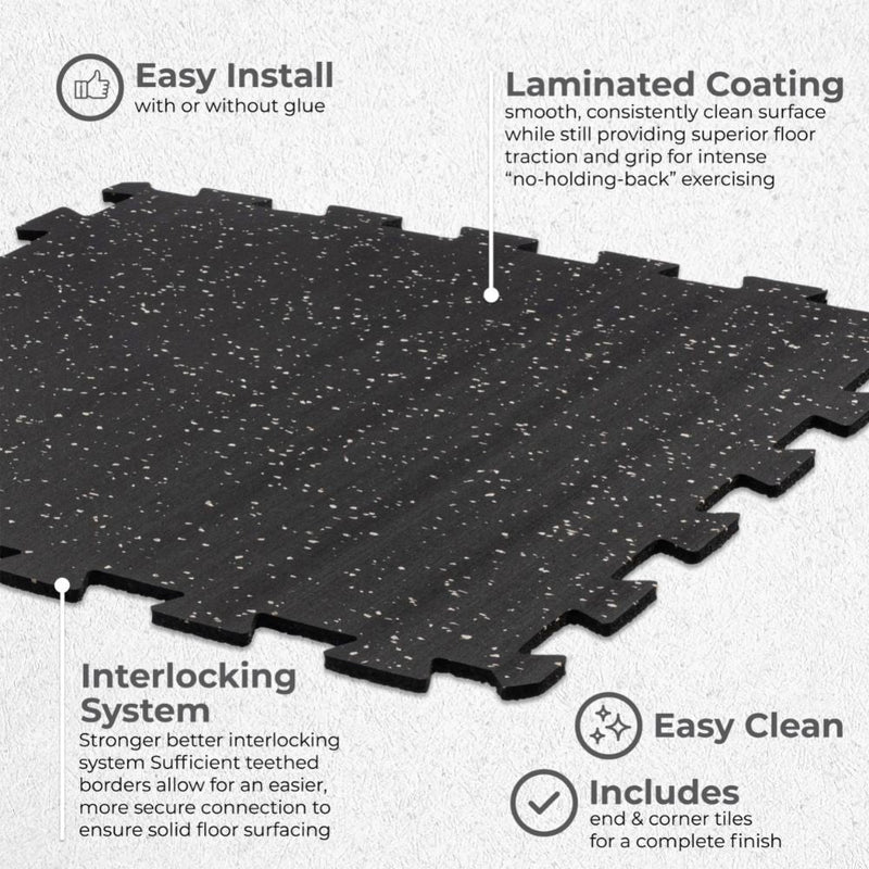 Rubber Lock Tile - Geneflex