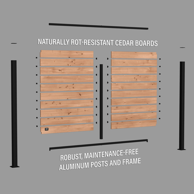Privacy Wall 8x6