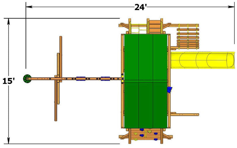 Deluxe Playcenter Combo 2 XL