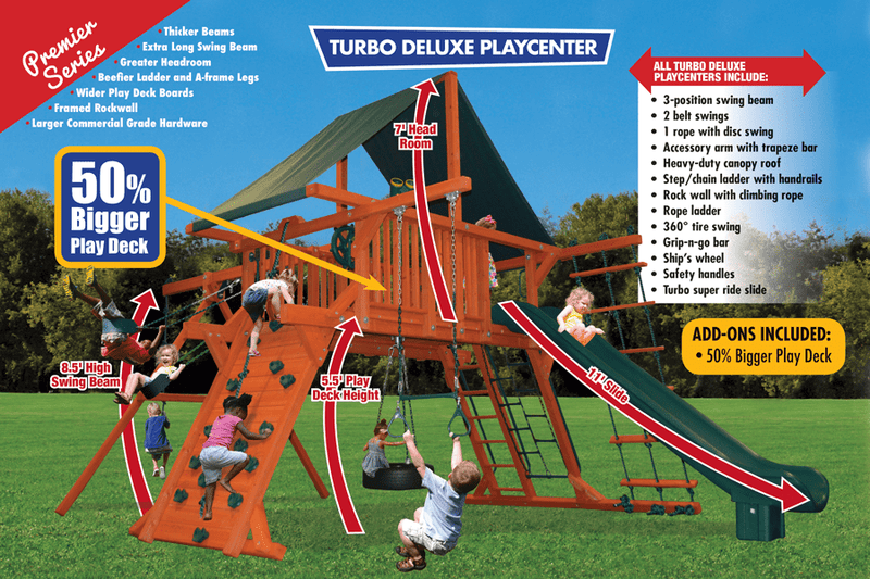 Turbo Deluxe Playcenter Combo 2 XL