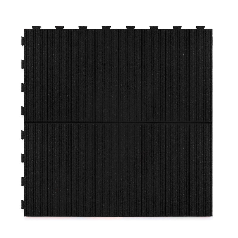 Linear Interlocking Rubber Paver Tile