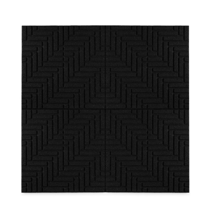Herringbone Interlocking Rubber Paver Tile