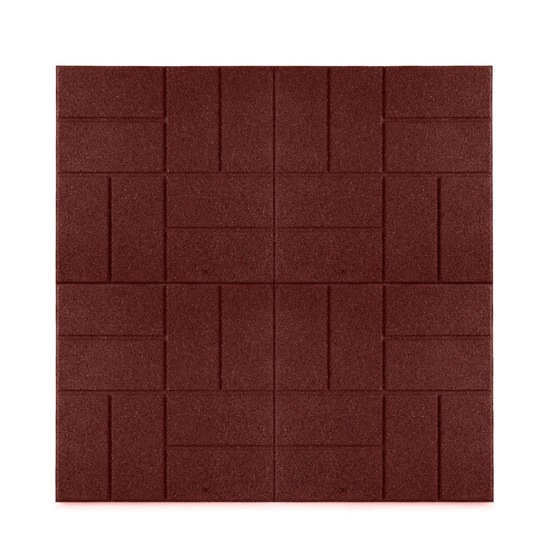Brick Interlocking Rubber Paver Tile