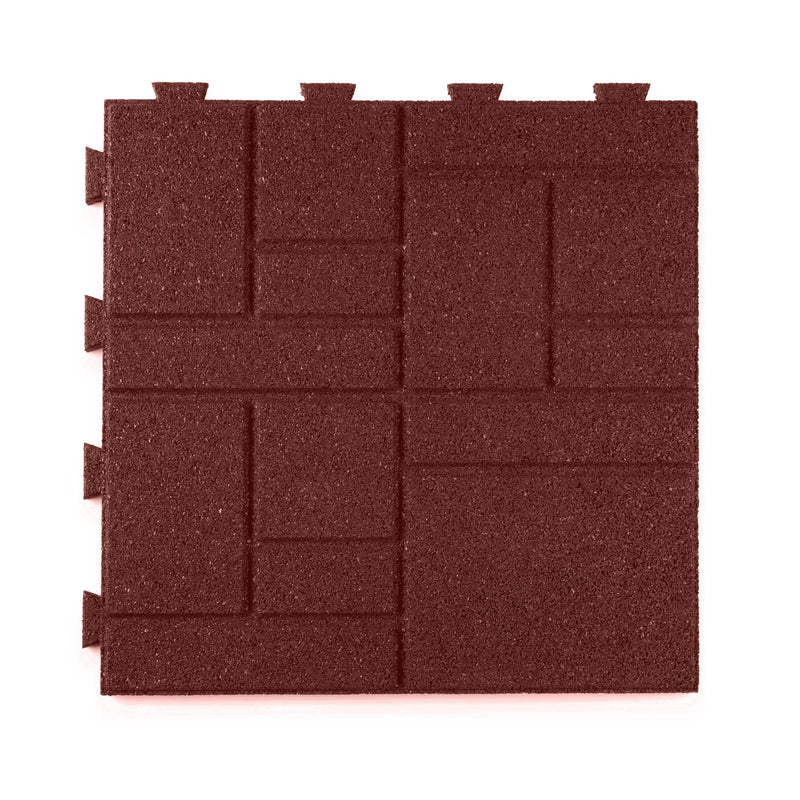 SquareScape Interlocking Rubber Paver Tile