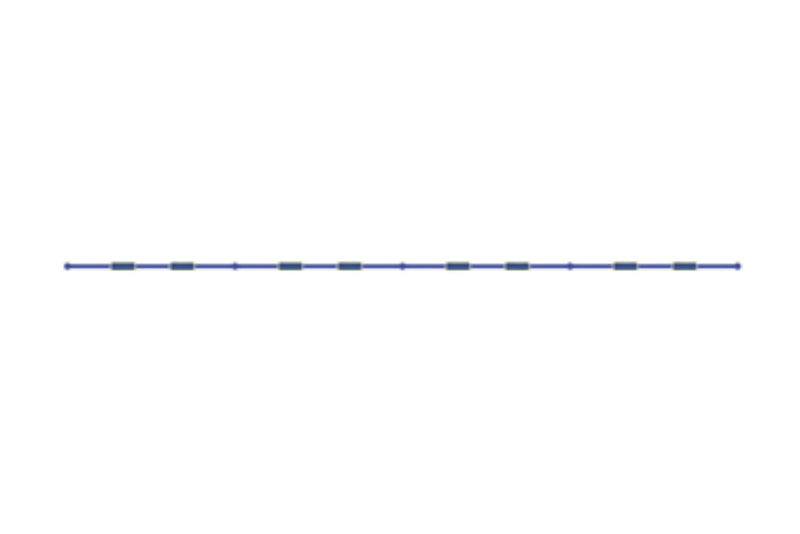 5 Inch Single Post Swing Frame