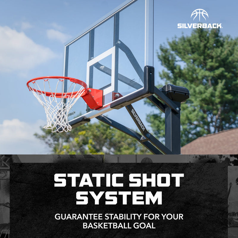 Basketball Hoop Static Shot System - For Silverback SB54, Ghost, SBX, SB60 In-Ground Hoops
