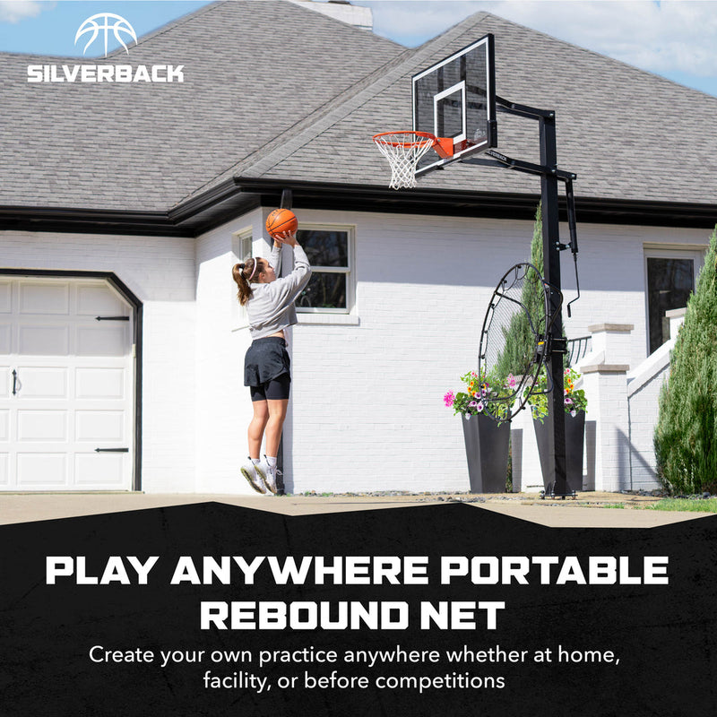 Passback Basketball Rebounding Net