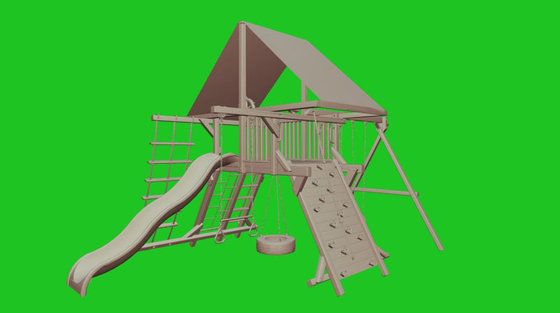 Deluxe Playcenter with 2 Position Swingbeam
