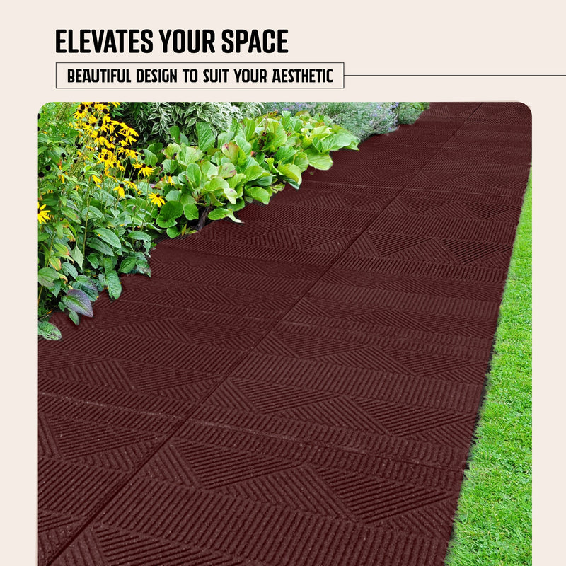 Aztec Interlocking Rubber Paver Tile