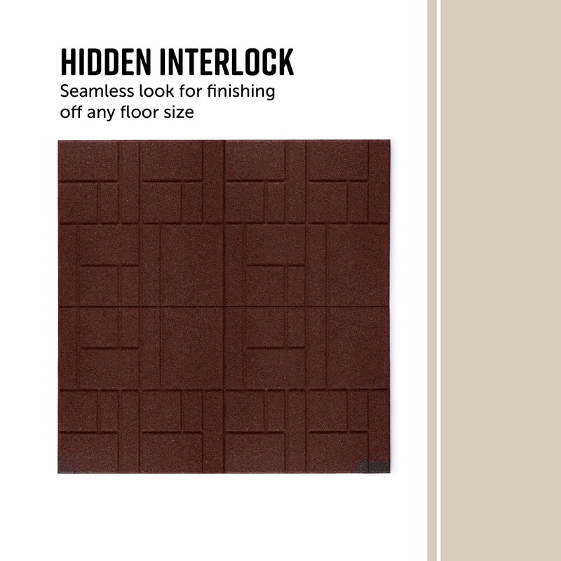 SquareScape Interlocking Rubber Paver Tile