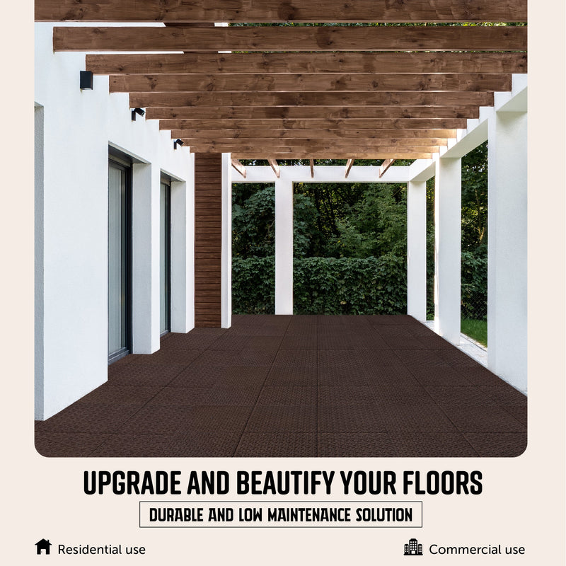 Windmill Interlocking Rubber Paver Tile