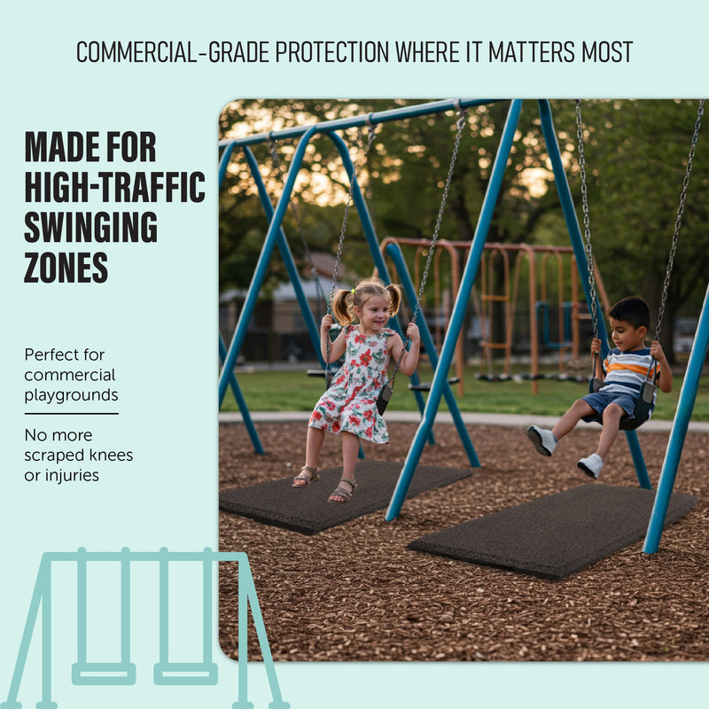 Commercial Rubber Swing Mat