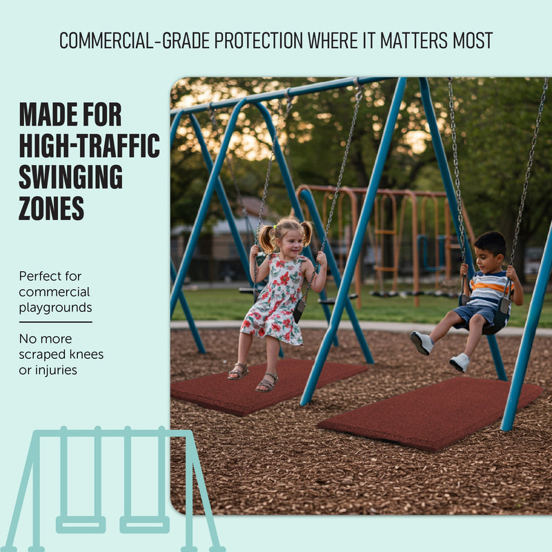Commercial Rubber Swing Mat