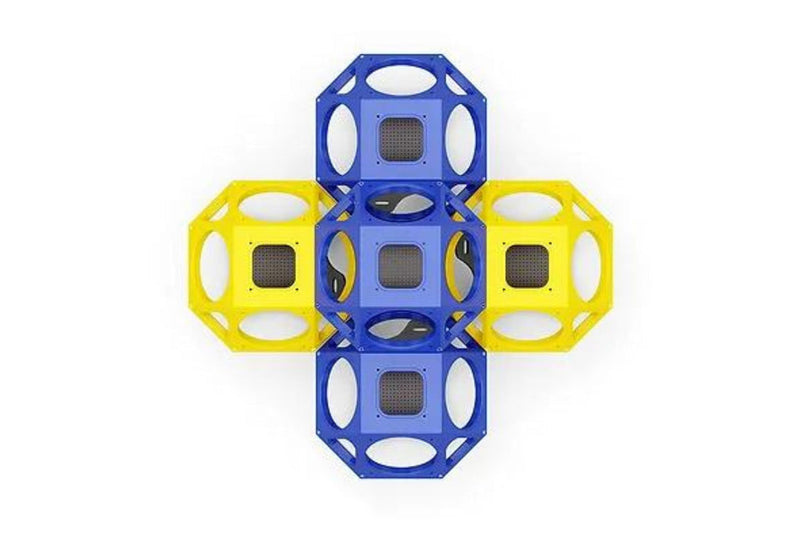 Ruby Qube Climbing Cube Cluster