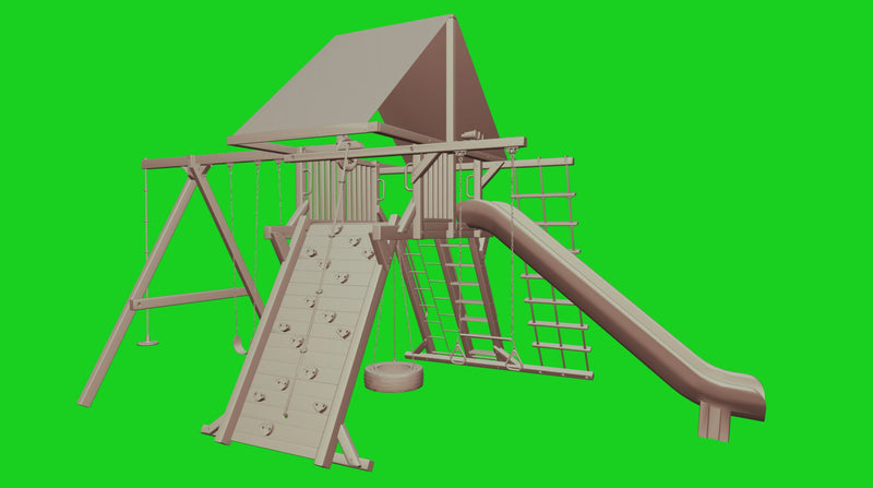 Supreme Playcenter Combo 2- Green Machine
