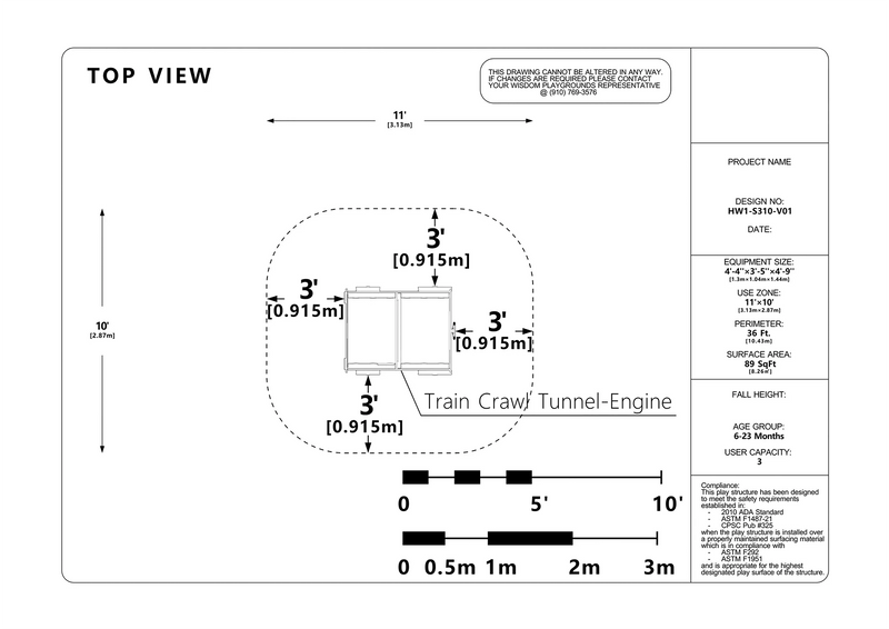 Train Crawl Tunnel – Engine | Playground Tunnel