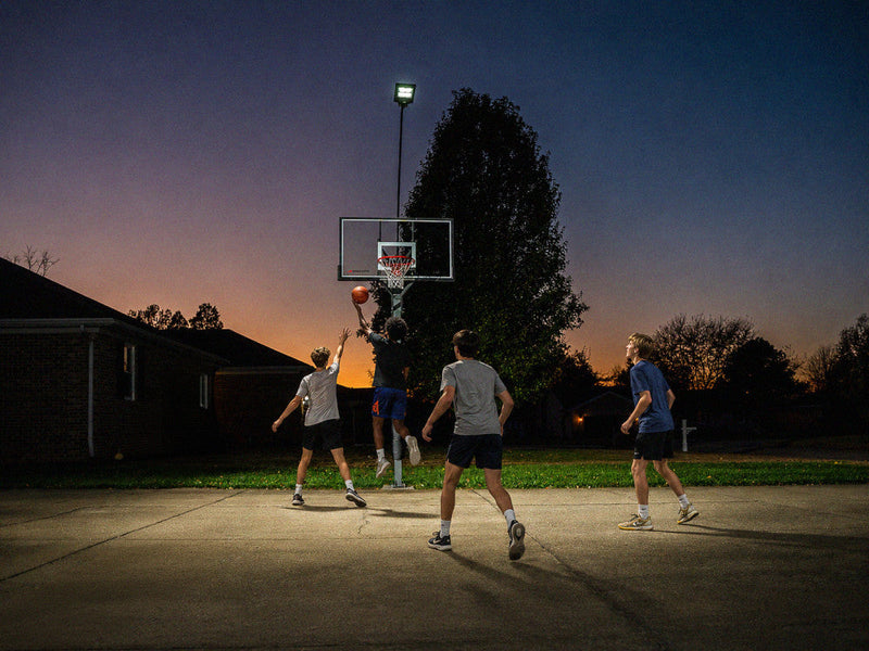Solar LED Basketball Hoop Light - For Goaliath In-Ground Hoops
