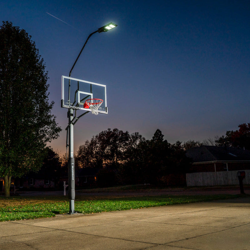 Solar LED Basketball Hoop Light - For Silverback In-Ground Hoops