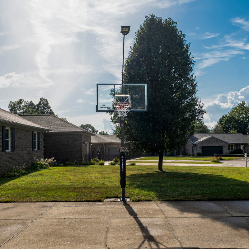 Solar LED Basketball Hoop Light - For Silverback In-Ground Hoops