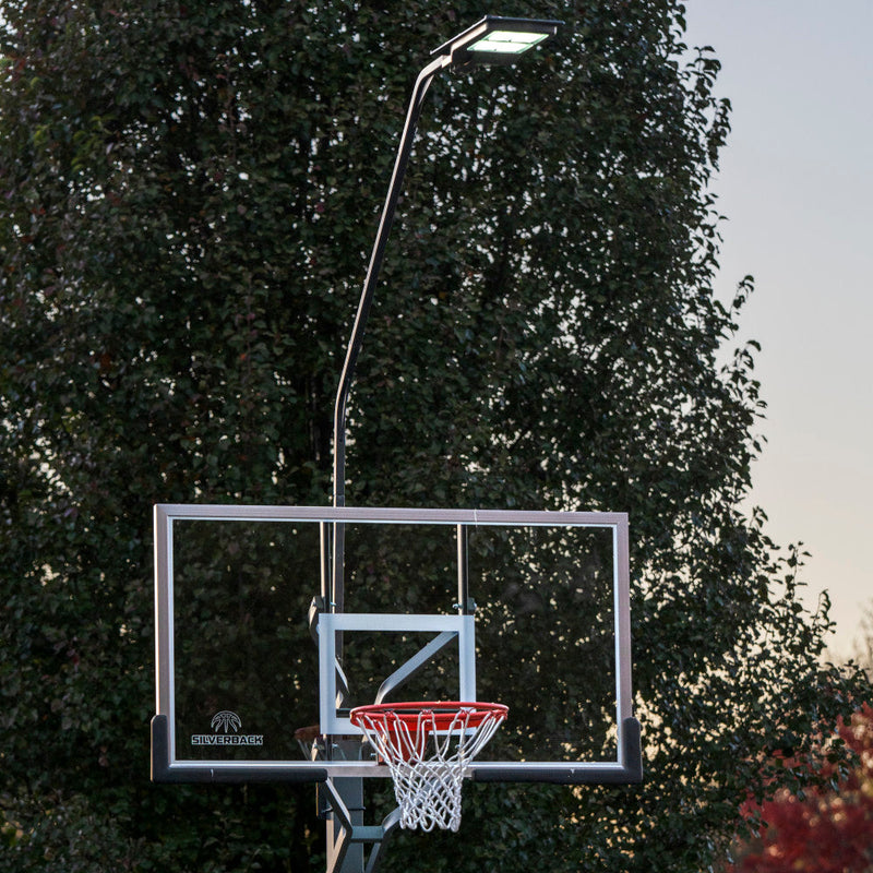 Solar LED Basketball Hoop Light - For Silverback In-Ground Hoops
