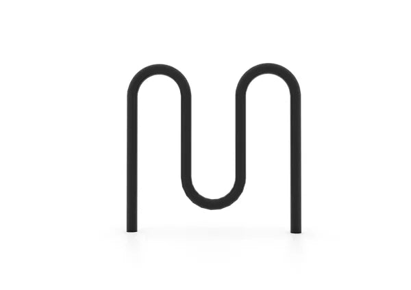 Double Commercial Bike Rack | Outdoor Bicycle Storage