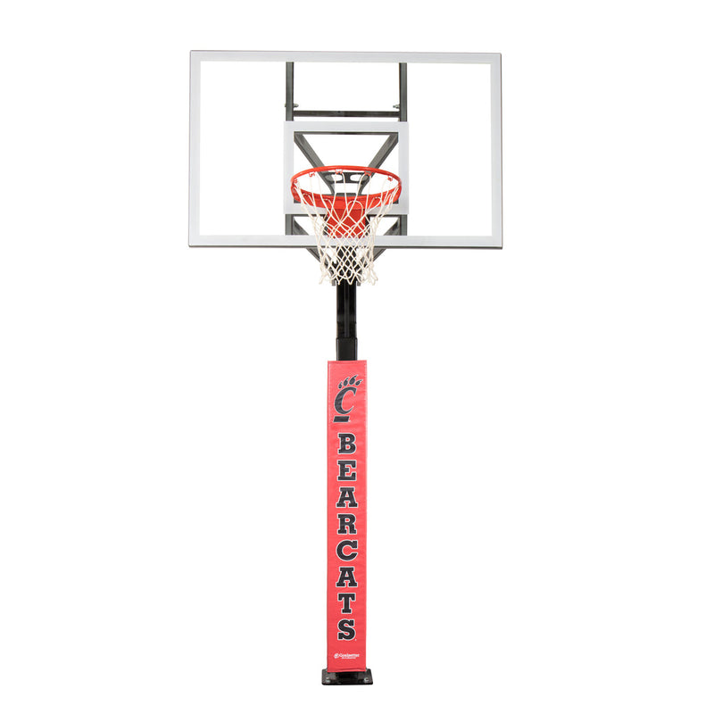 Cincinnati Bearcats Basketball Pole Pad - Red