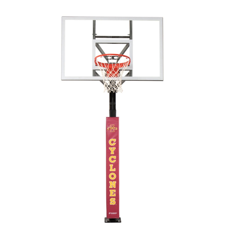Iowa State Cyclones Basketball Pole Pad - Red