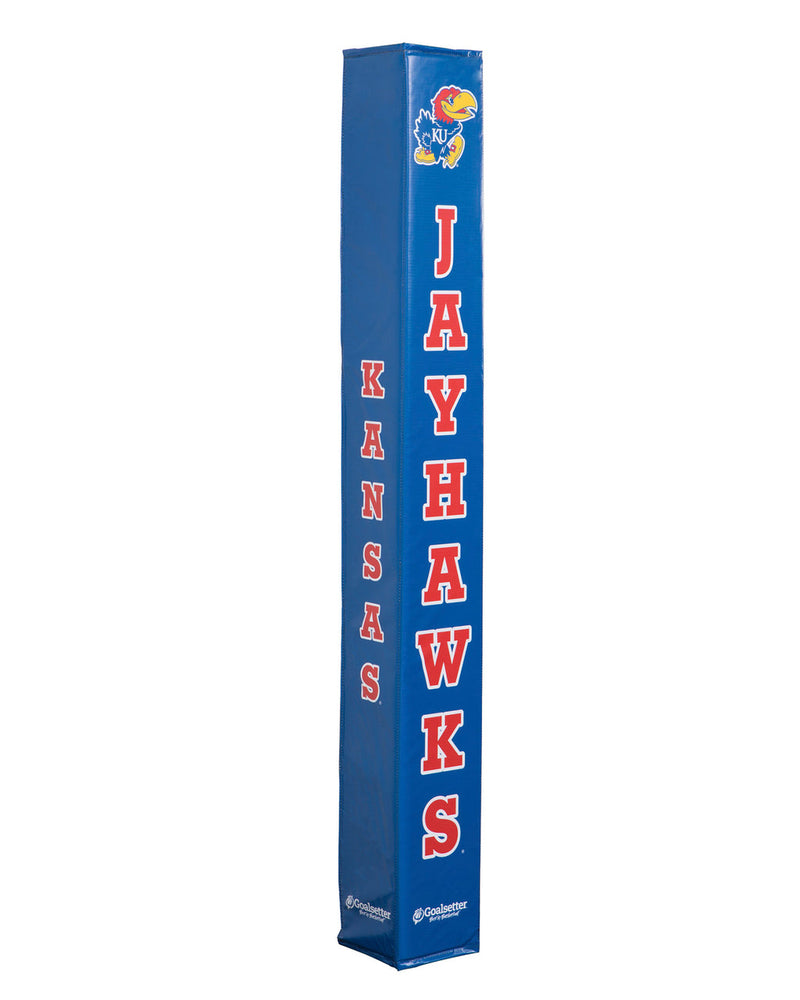 Kansas Jayhawks Basketball Pole Pad - Blue