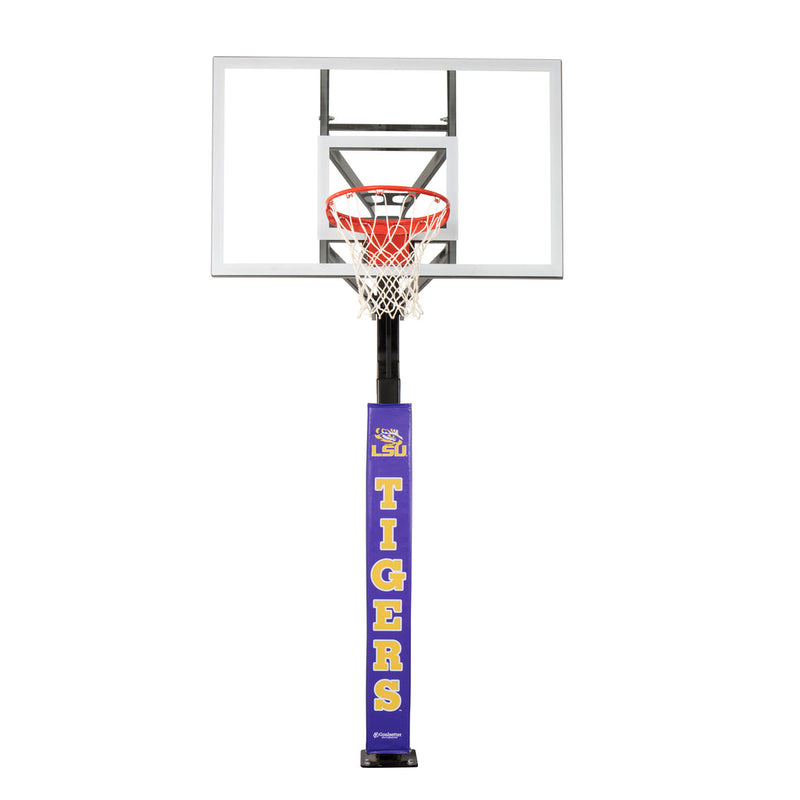 LSU Tigers Basketball Pole Pad - Purple