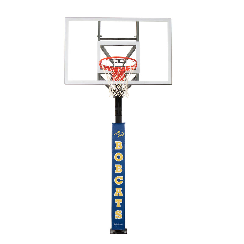 Montana State Bobcats Basketball Pole Pad - Blue