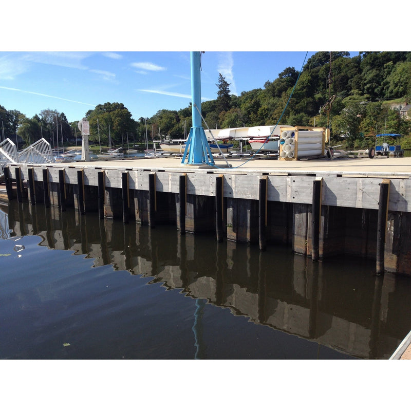 Rubber Dock Bumper 48"x3"x4"