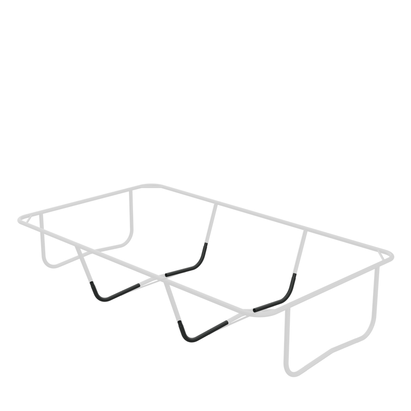 L-tube for mid leg for Rectangular Trampolines