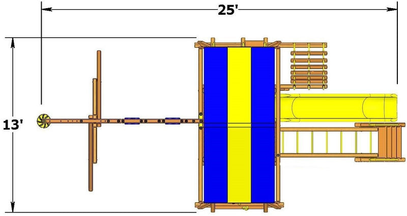 Turbo Deluxe Playcenter Combo 3