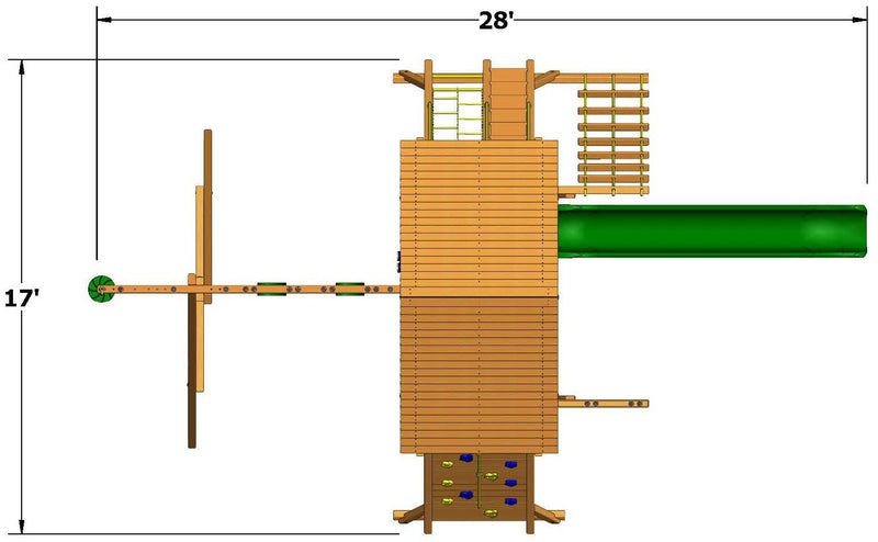 Extreme Playcenter Combo 2 – Green Machine