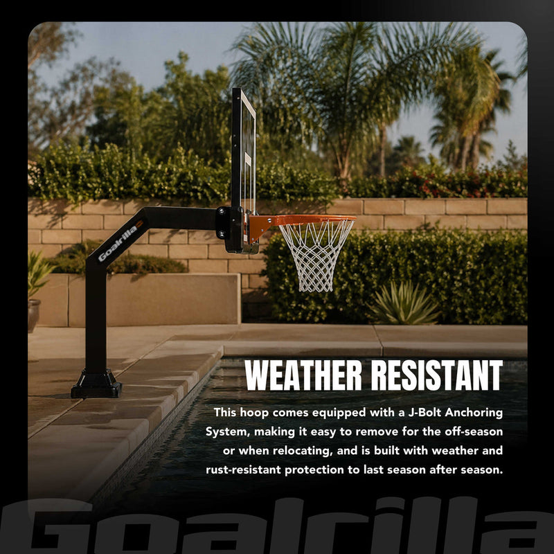 Hydro Dunk - 42" Poolside Basketball Hoop