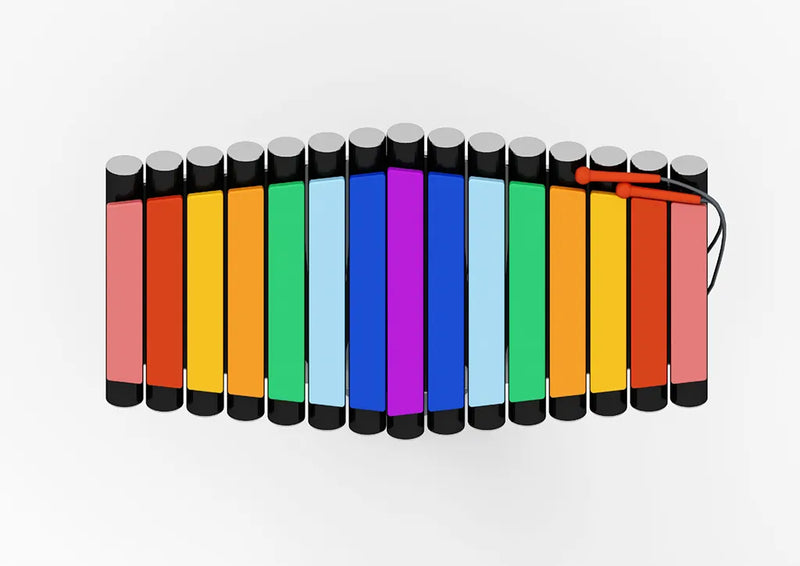 Split Rainbow Xylophone | Outdoor Playground Xylophone
