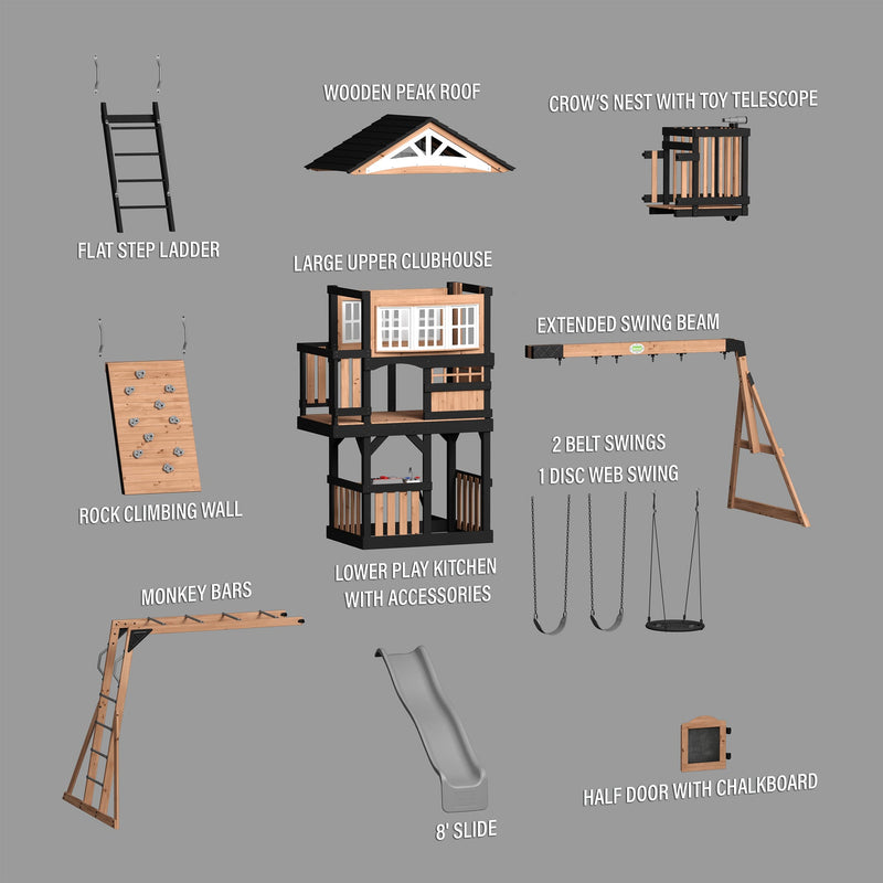 Rosewood Falls Swing Set